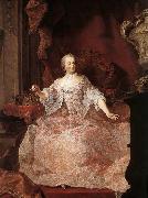 MEYTENS, Martin van Empress Maria Theresa oil on canvas